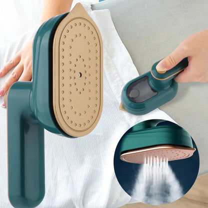 Mini Rotating Steam Iron Handheld Wet And Dry Double Hot Steam
